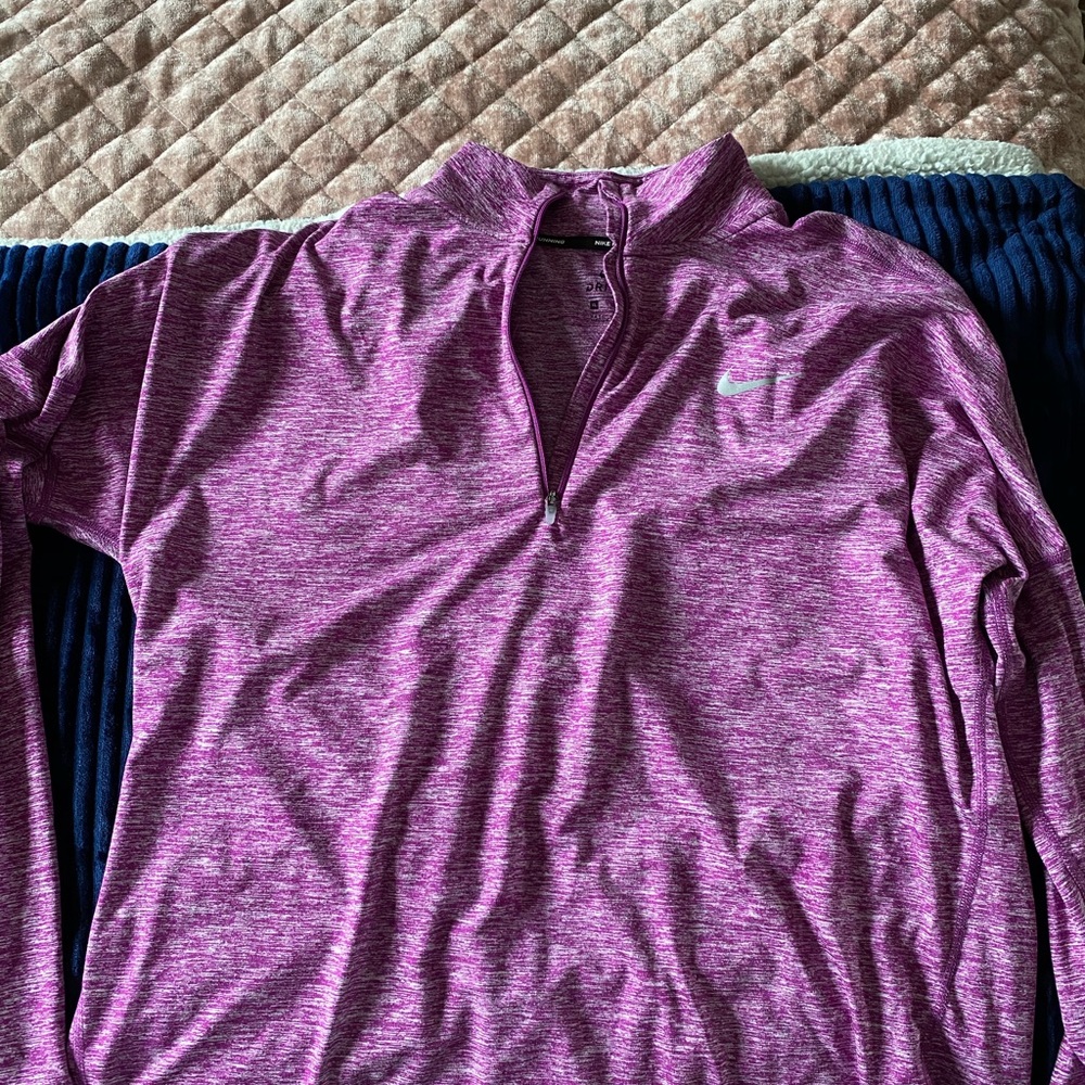 Nike dry fit purple pullover size XL